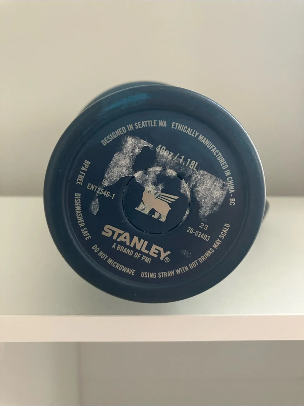 Stanley cup, navy blue, OS - Picture 3 of 4